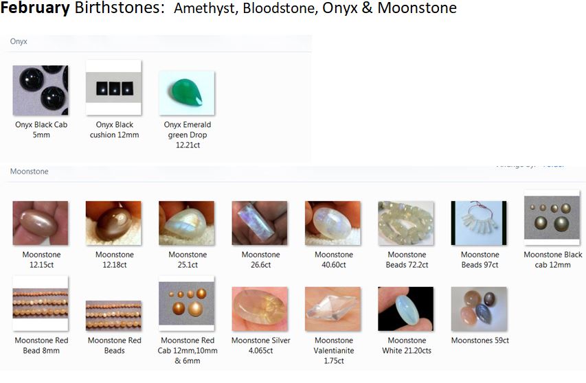 Gemstone Birthstones