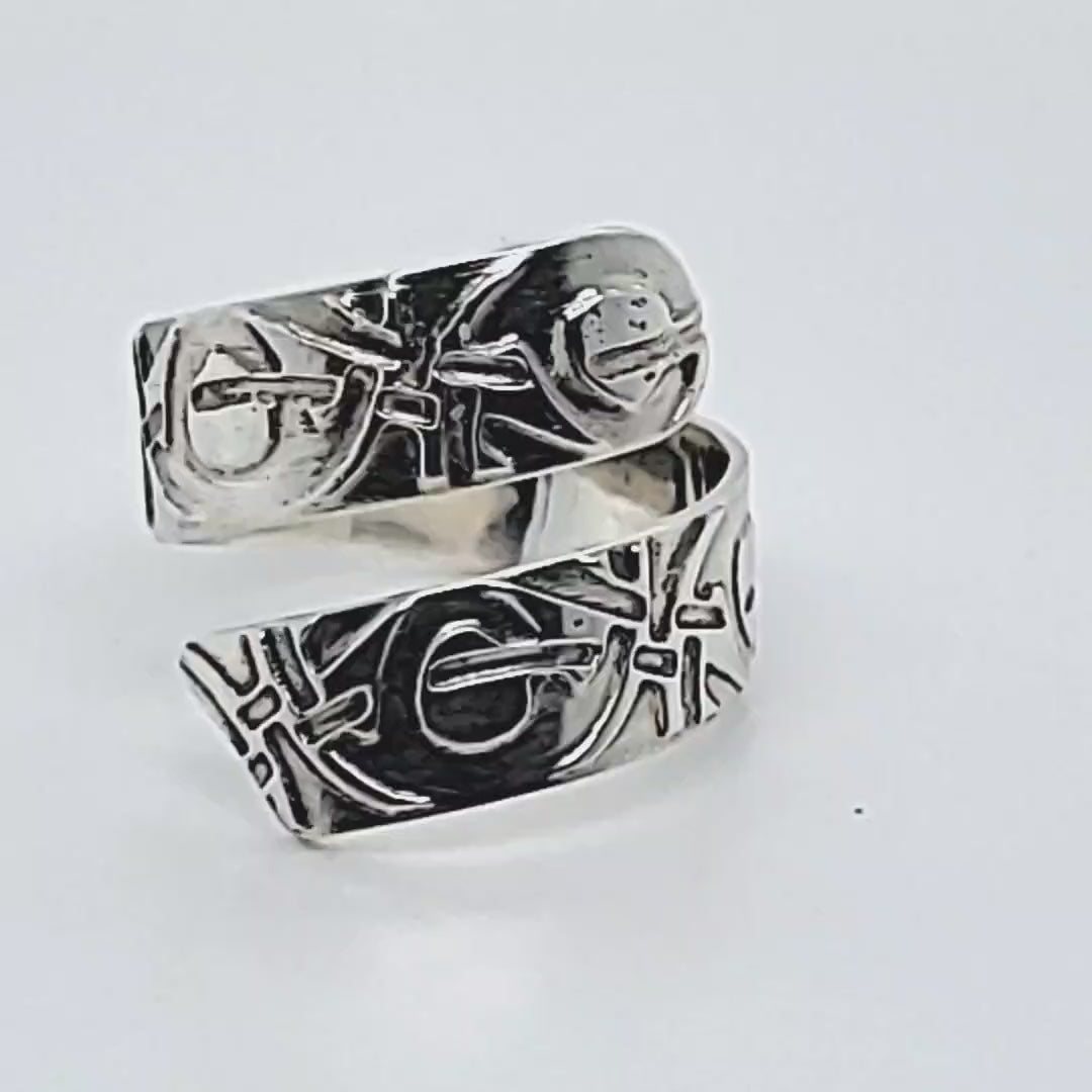 OX JEWELRY Silver Curve Ring 9号 2025年最新】ox jewelry silver curve bangleの人気アイテム