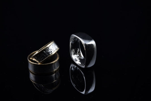 Rings Custom designed in Silver and Gold